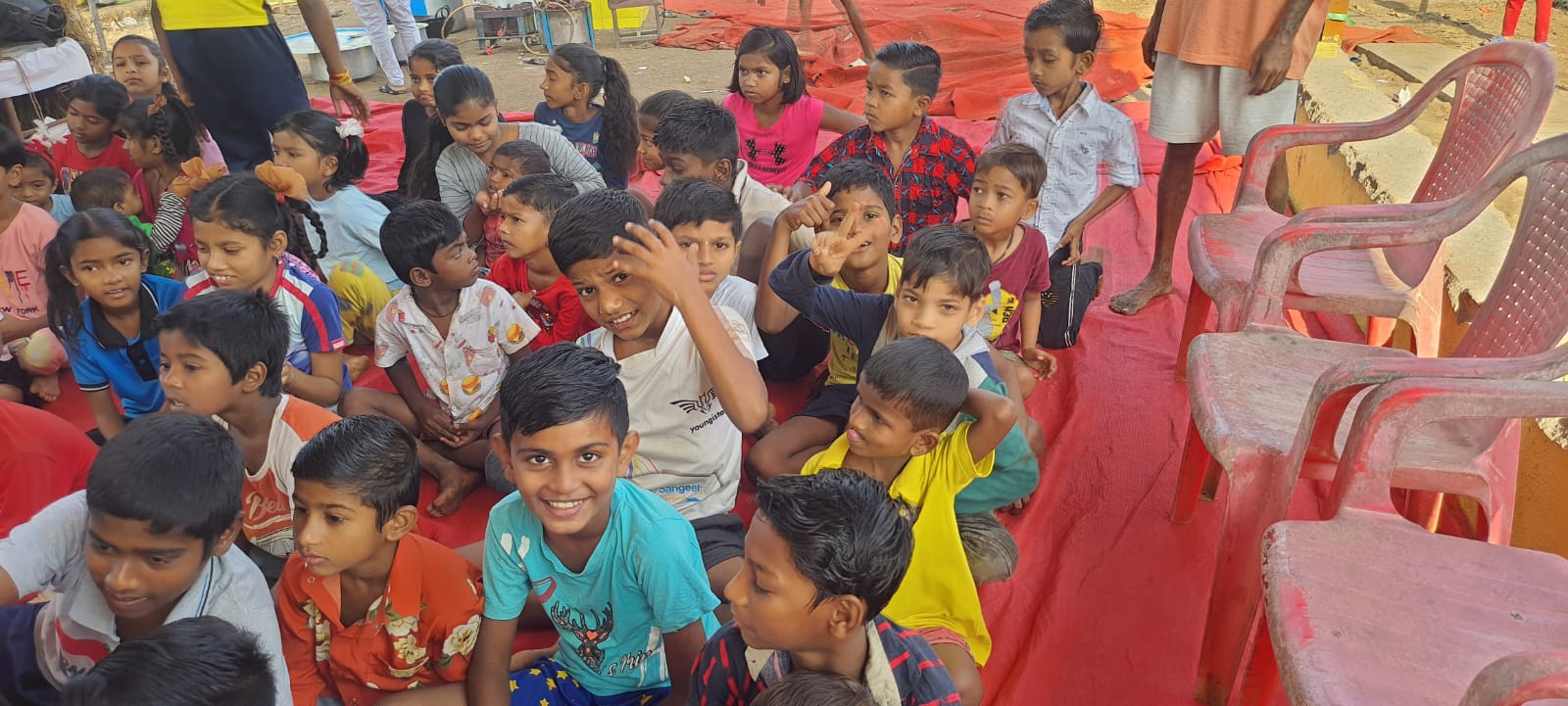 Spreading Joy in the Slums!